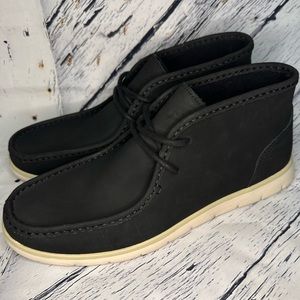 NWT UGG MENS BLACK SUEDE WATERPROOF FREAMON CHUKKA LACE UP BOOTS DRESS SHOES 9